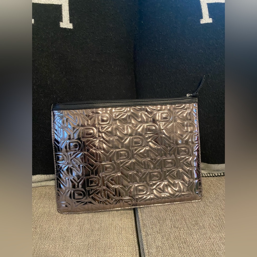 DKNY Metallic Clutch